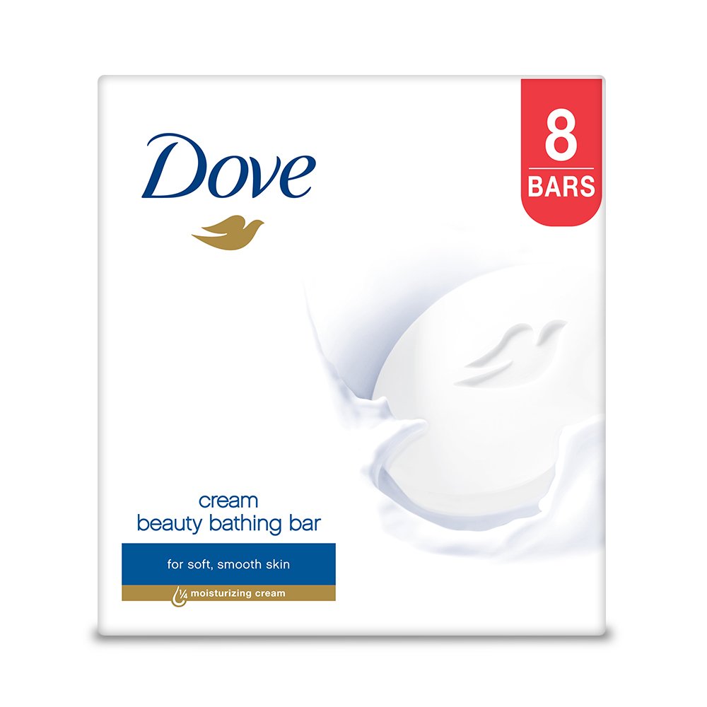 Dove Cream Beauty Bathing Bar (Pack Of 8)